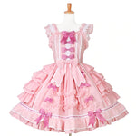 Super Girly Pink Frilly Bowknot Dress - Sissy Panty Shop