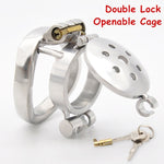 Double Lock Flip Glans Cover Chastity Device - Sissy Panty Shop