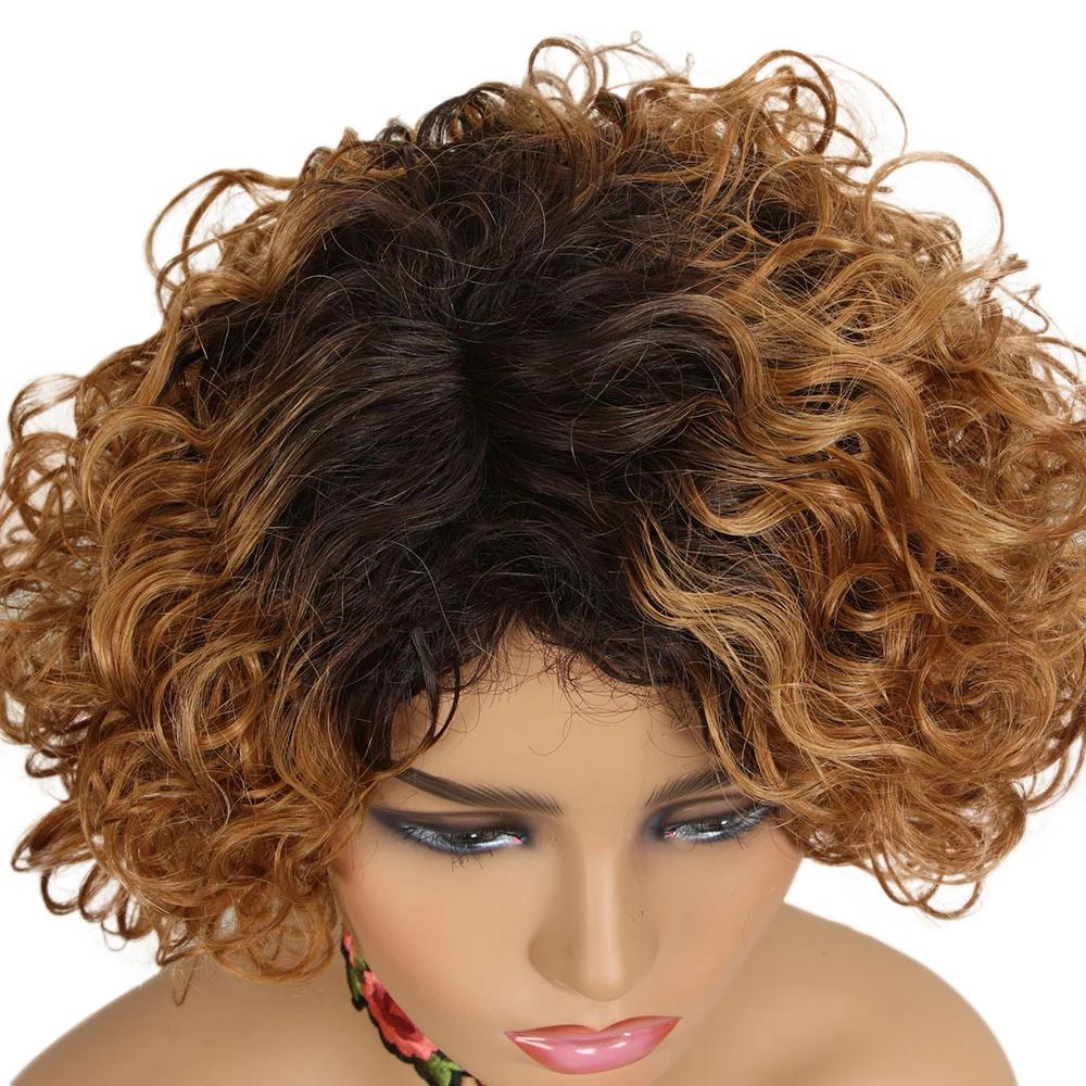 "Sissy Erika" Short Curly Natural Hair Wig - Sissy Panty Shop