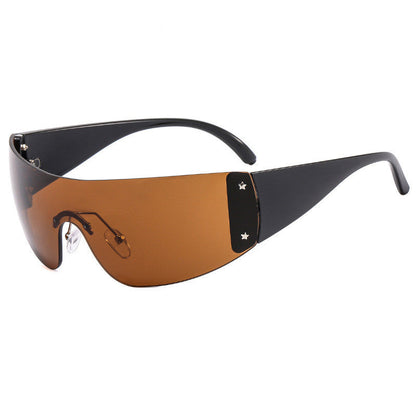 Rimless Riding Sunglasses