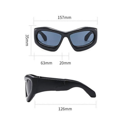 Thick Frame Punk Sunglasses