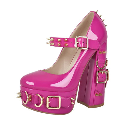 Mary-Jane Sissy Platform Pumps