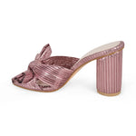 Sissy Pleated Bow Sandals