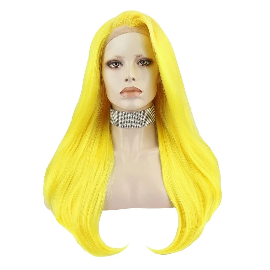 Chic Coiffure Collection: Flirtatious Locks - Feminizing Lace Front Wig for Men - Sissy Panty Shop