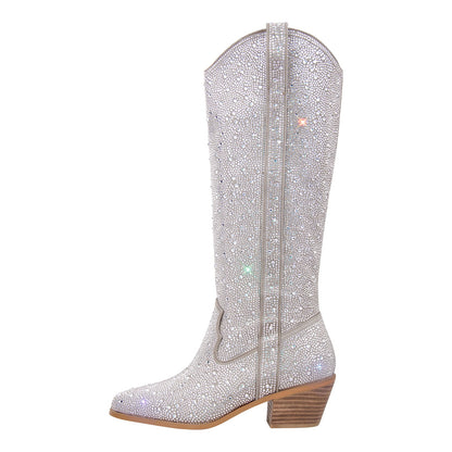 Rhinestone Cowboy Western Boots