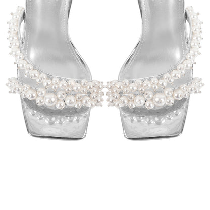 Pearl Ankle Strap Sandals