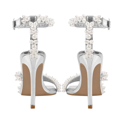 Pearl Ankle Strap Sandals