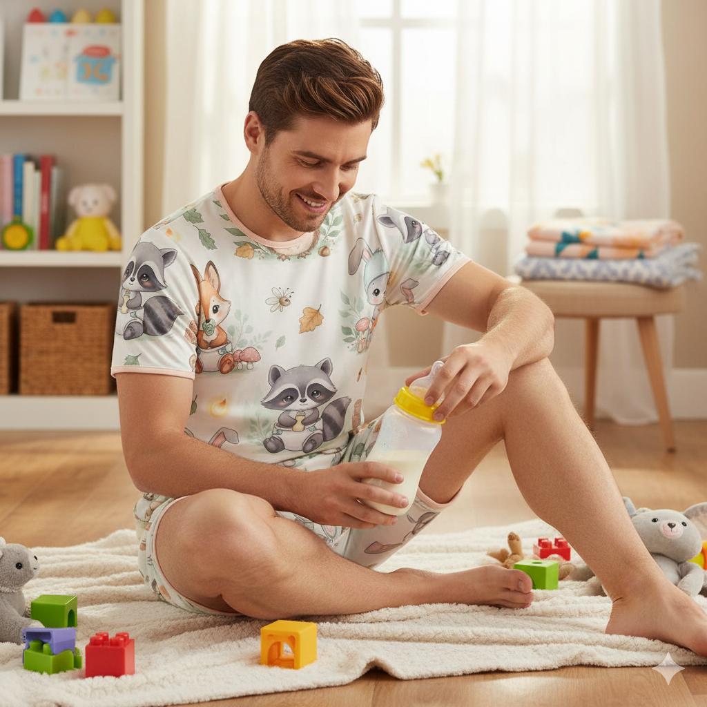 Woodland Baby Forest Friends Adult Onesie – Padded Cuties in the Wild