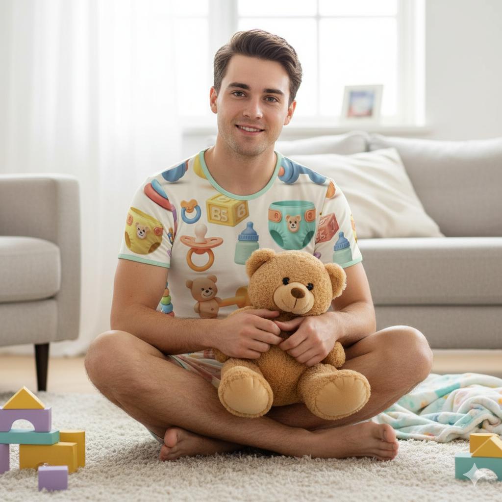 Playroom Pals Adult Onesie – The Ultimate Vintage Toy ABDL Bodysuit