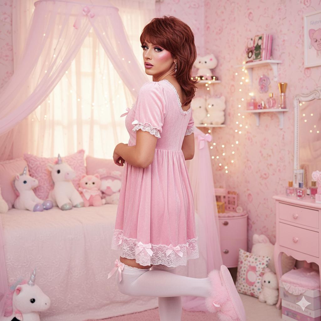 Alexis Sissy Short Wig: Femme Transformation Essential