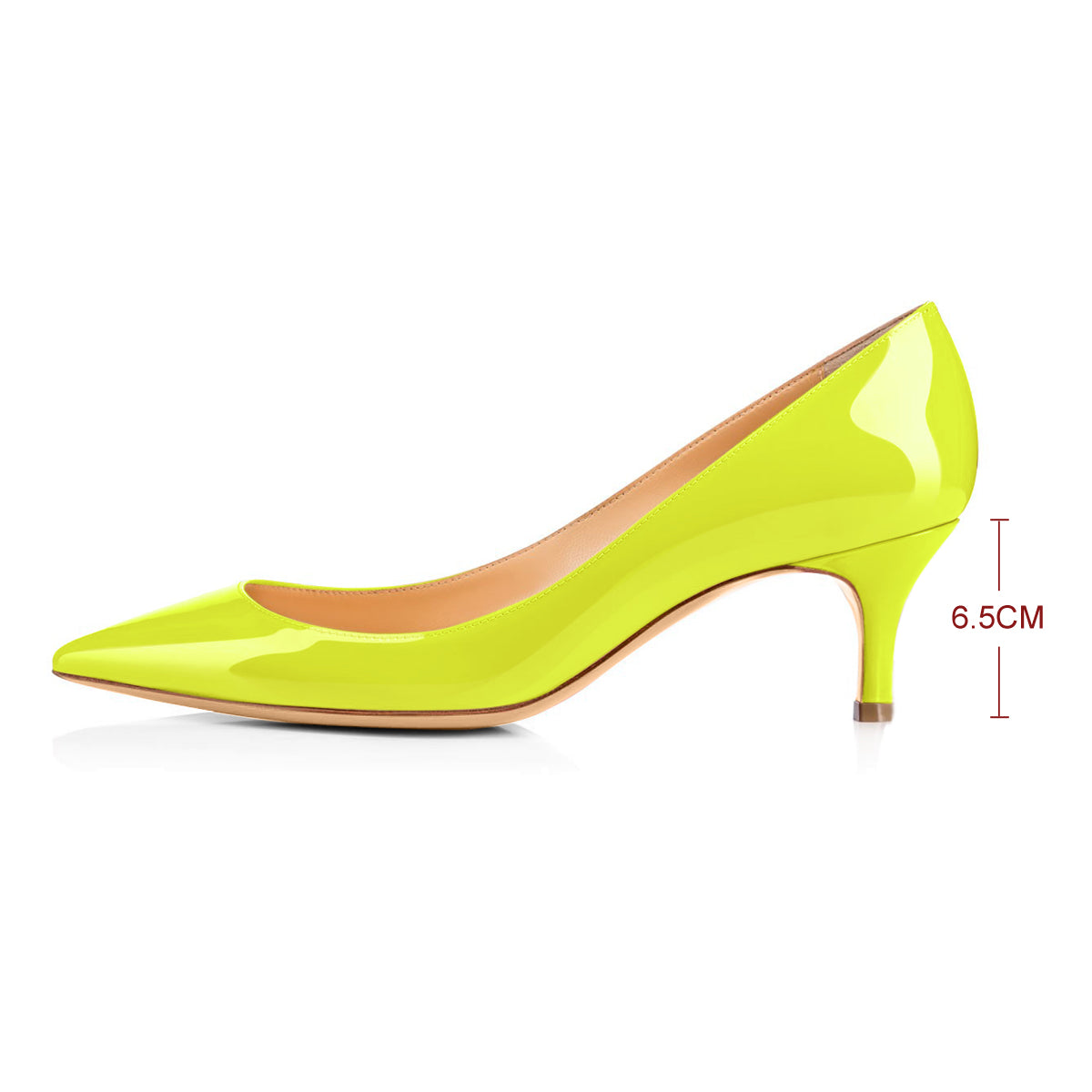 Onlymaker Pumps Yellow 2.5 inches Heels