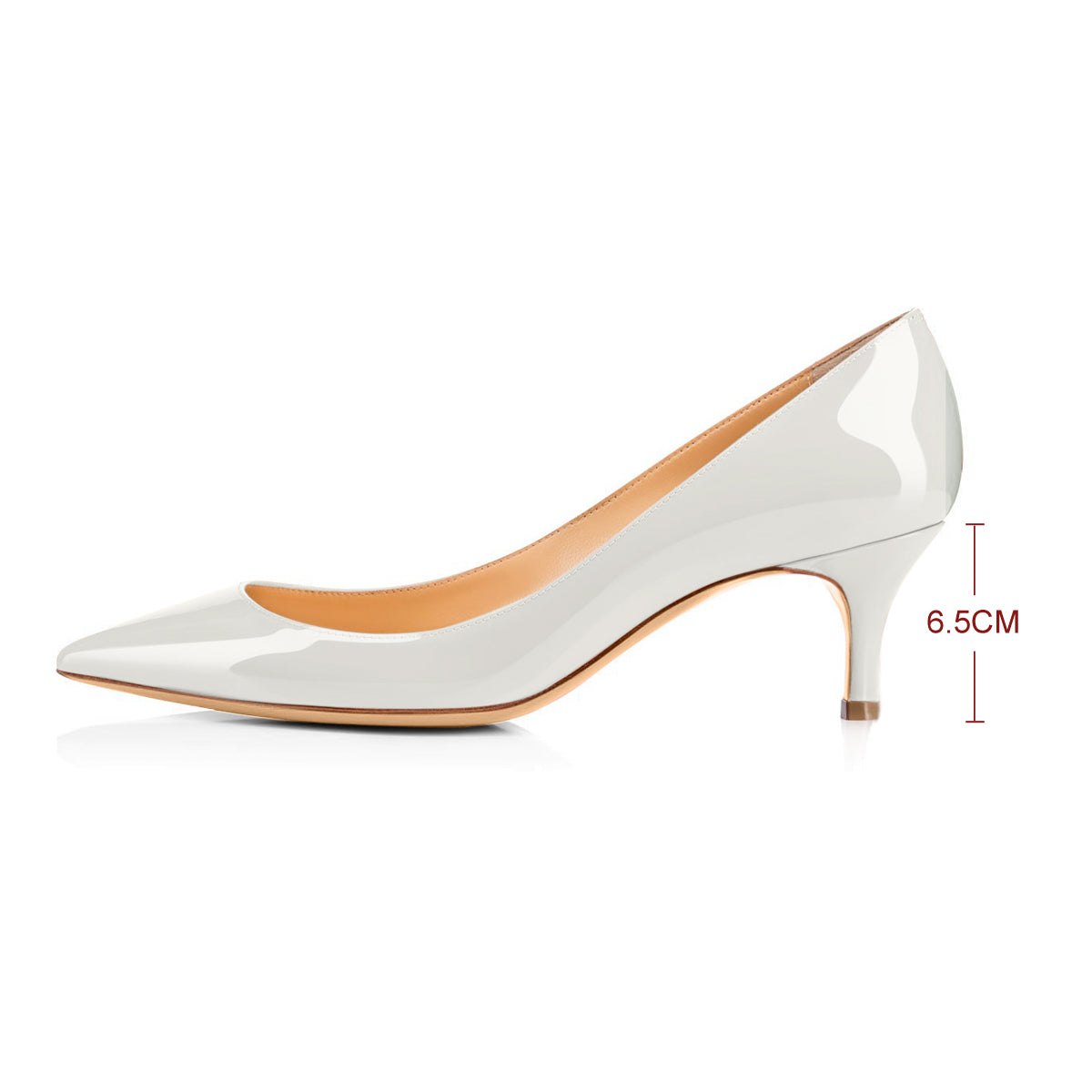 Onlymaker Pumps White 2.5 inches Heels