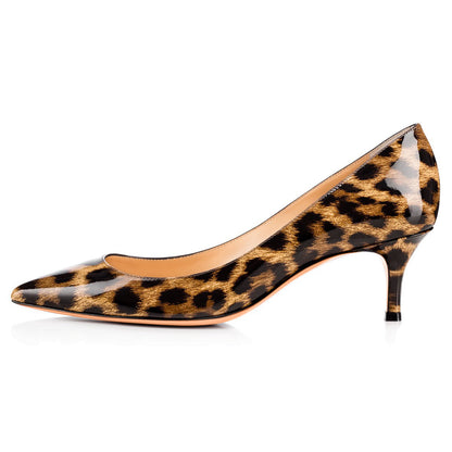 Onlymaker Pumps Leopard 2.5 inches Heels