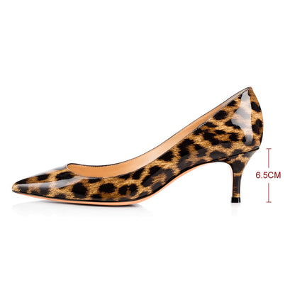 Onlymaker Pumps Leopard 2.5 inches Heels