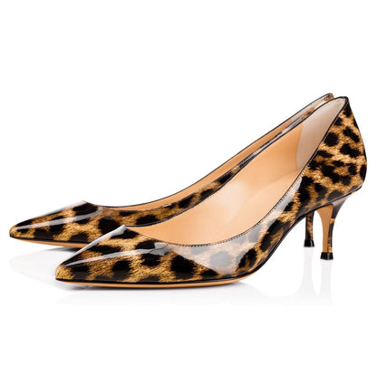 Onlymaker Pumps Leopard 2.5 inches Heels