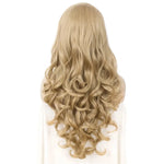 Sultry Siren Transformation: Long Wavy Blonde Lace Front Wig for Feminine Elegance - Sissy Panty Shop