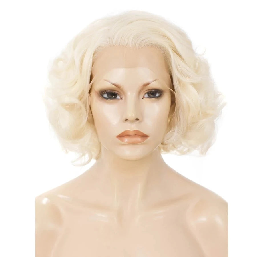 Sassy Charm: Short Wavy Lace Front Wigs – Embrace Your Feminine Elegance! - Sissy Panty Shop