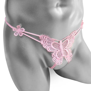 Open Crotch Butterfly G-String