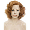 Sassy Charm: Short Blonde Lace Front Wavy Wig for Effortless Feminine Elegance - Sissy Panty Shop