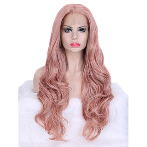 Sultry Waves: Long Wavy Lace Front Wig for Captivating Feminine Flair - Sissy Panty Shop