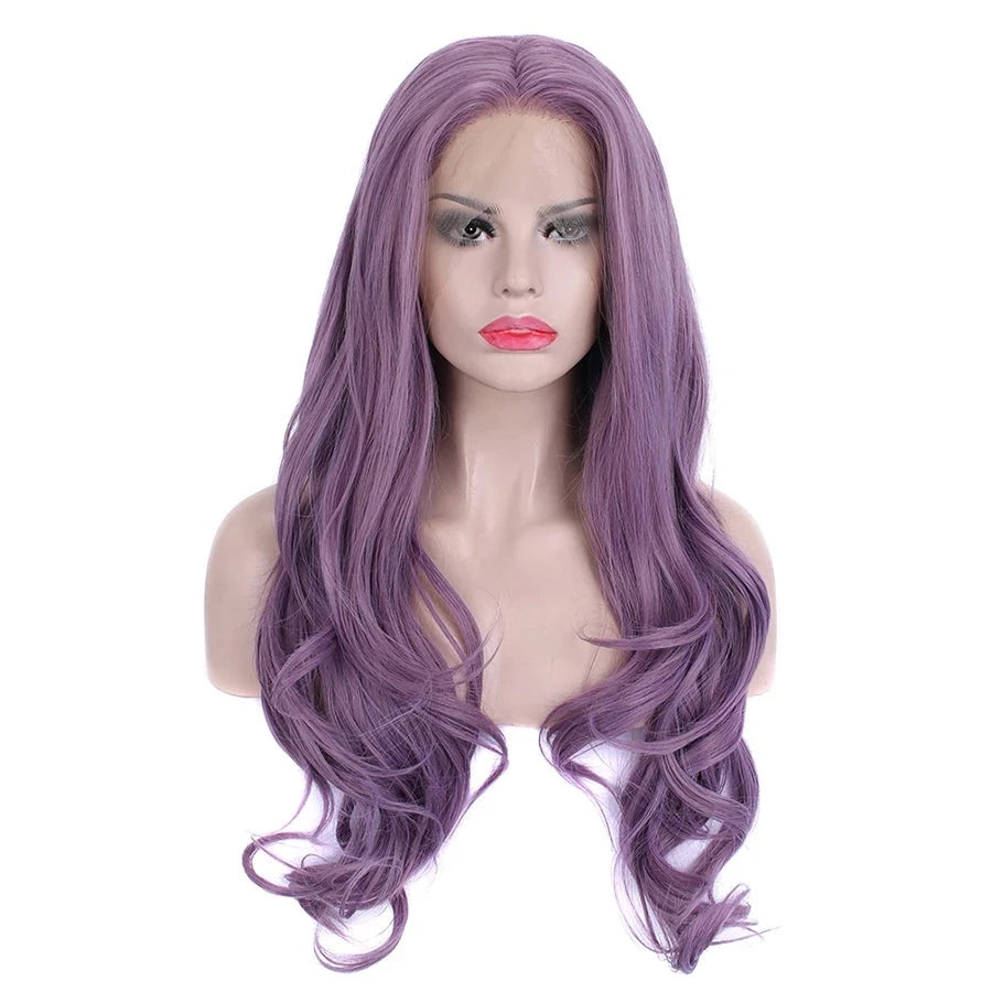 Sultry Waves: Long Wavy Lace Front Wig for Captivating Feminine Flair - Sissy Panty Shop