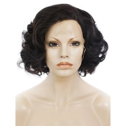 Sassy Charm: Short Wavy Lace Front Wigs – Embrace Your Feminine Elegance! - Sissy Panty Shop