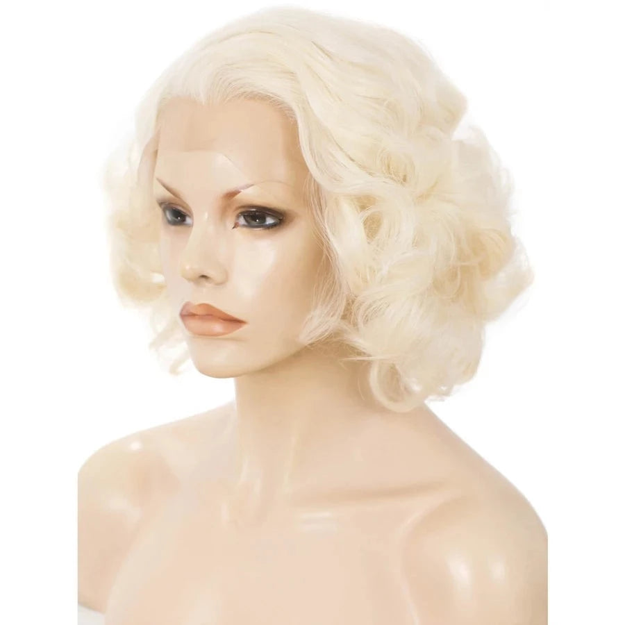 Sassy Charm: Short Wavy Lace Front Wigs – Embrace Your Feminine Elegance! - Sissy Panty Shop