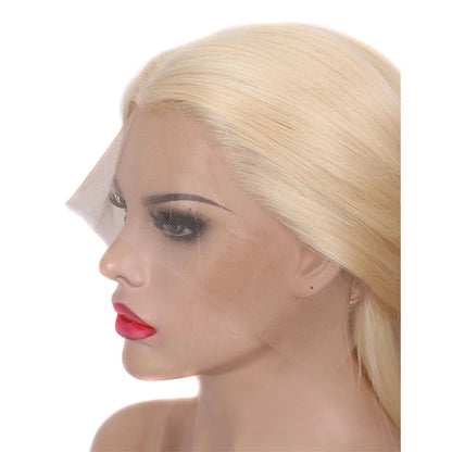 Sassy Elegance: Blonde Lace Front Straight Wig for Feminine Transformation - Sissy Panty Shop