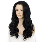 Sultry Elegance: Black Lace Front Wavy Wig for Fabulous Feminization - Sissy Panty Shop
