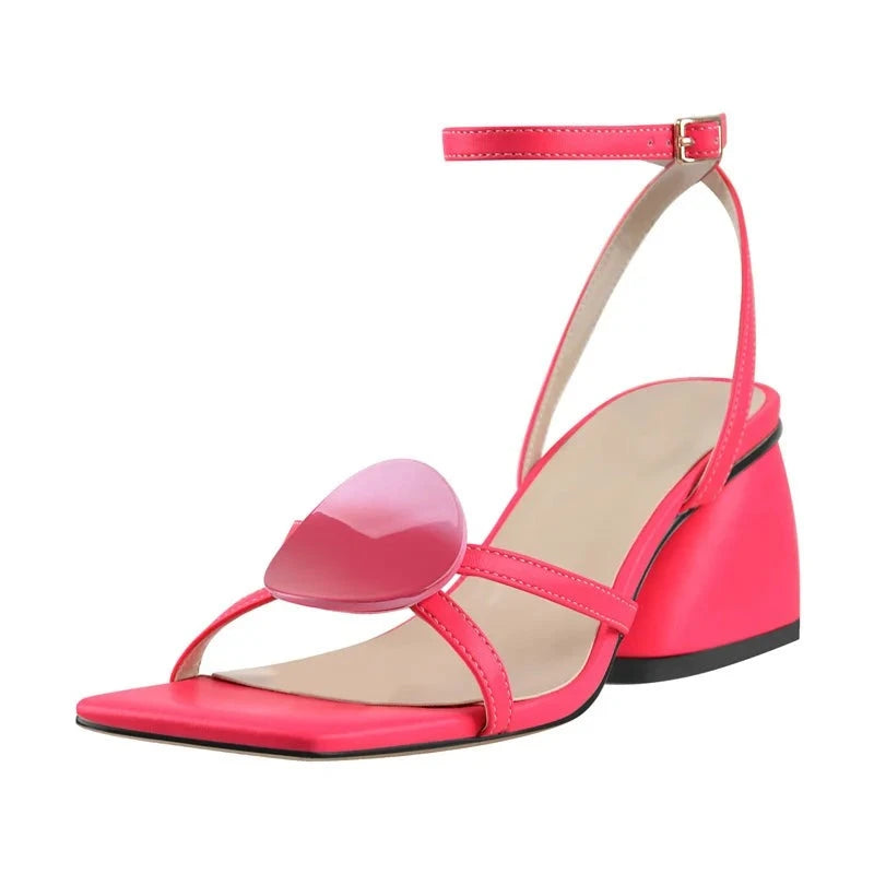 Square Toe Sissy Summer Sandals