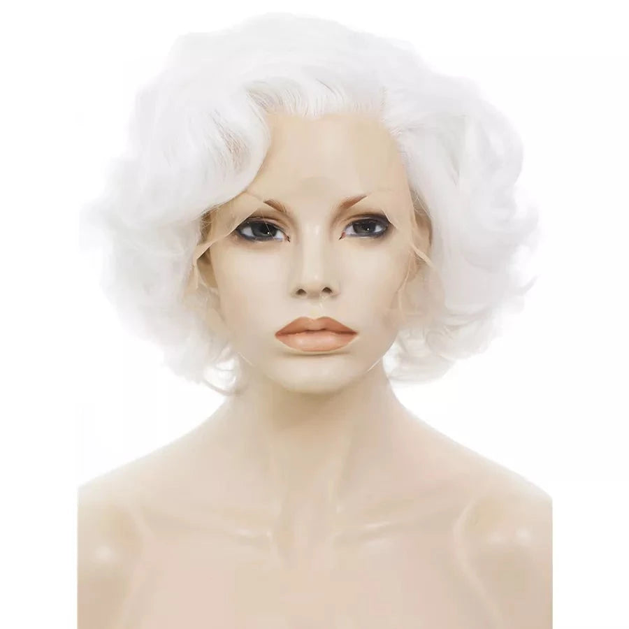 Sassy Charm: Short Wavy Lace Front Wigs – Embrace Your Feminine Elegance! - Sissy Panty Shop