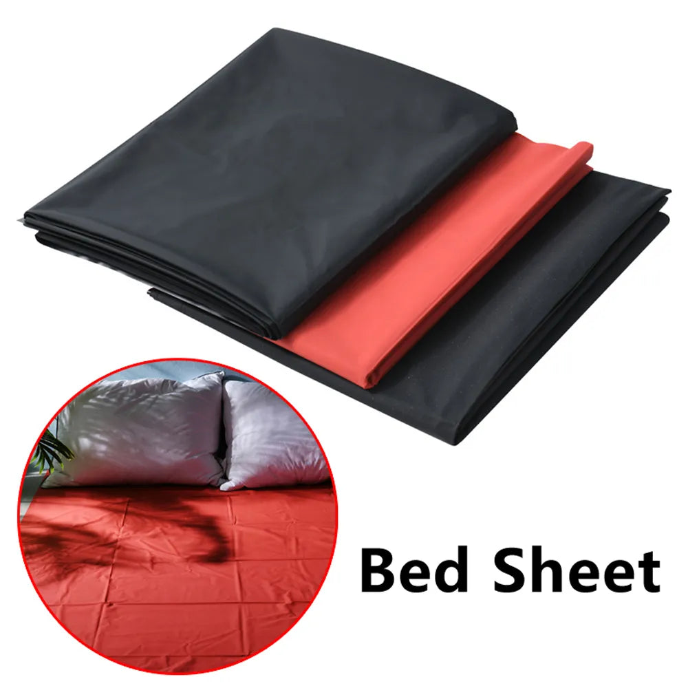 Dive Into Sensual Ecstasy with Our Waterproof Vinyl Mattress Cover – Perfect for Latex Fetish Enthusiasts! - Sissy Panty Shop