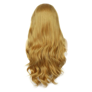 Golden Goddess Transformation: Blonde Lace Front Wig for Confident Feminine Vibes - Sissy Panty Shop