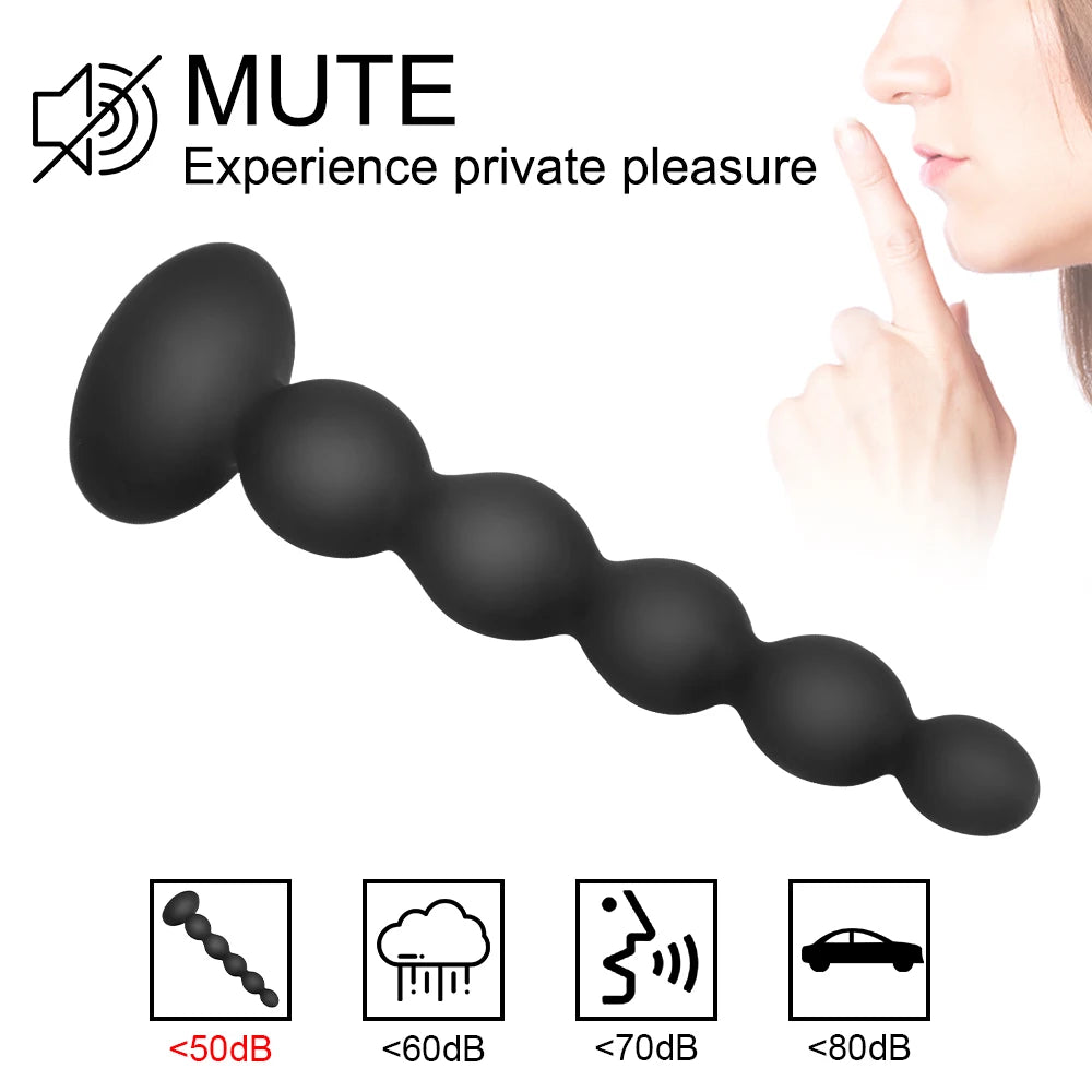 Electric Butt Plug Anal Beads