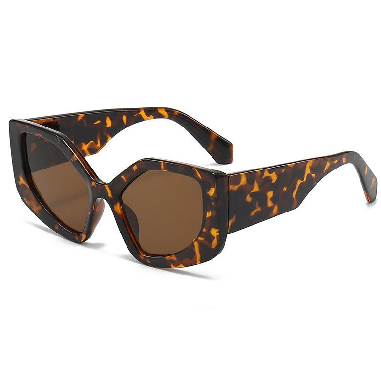 Polygonal Cat Eye Sunglasses