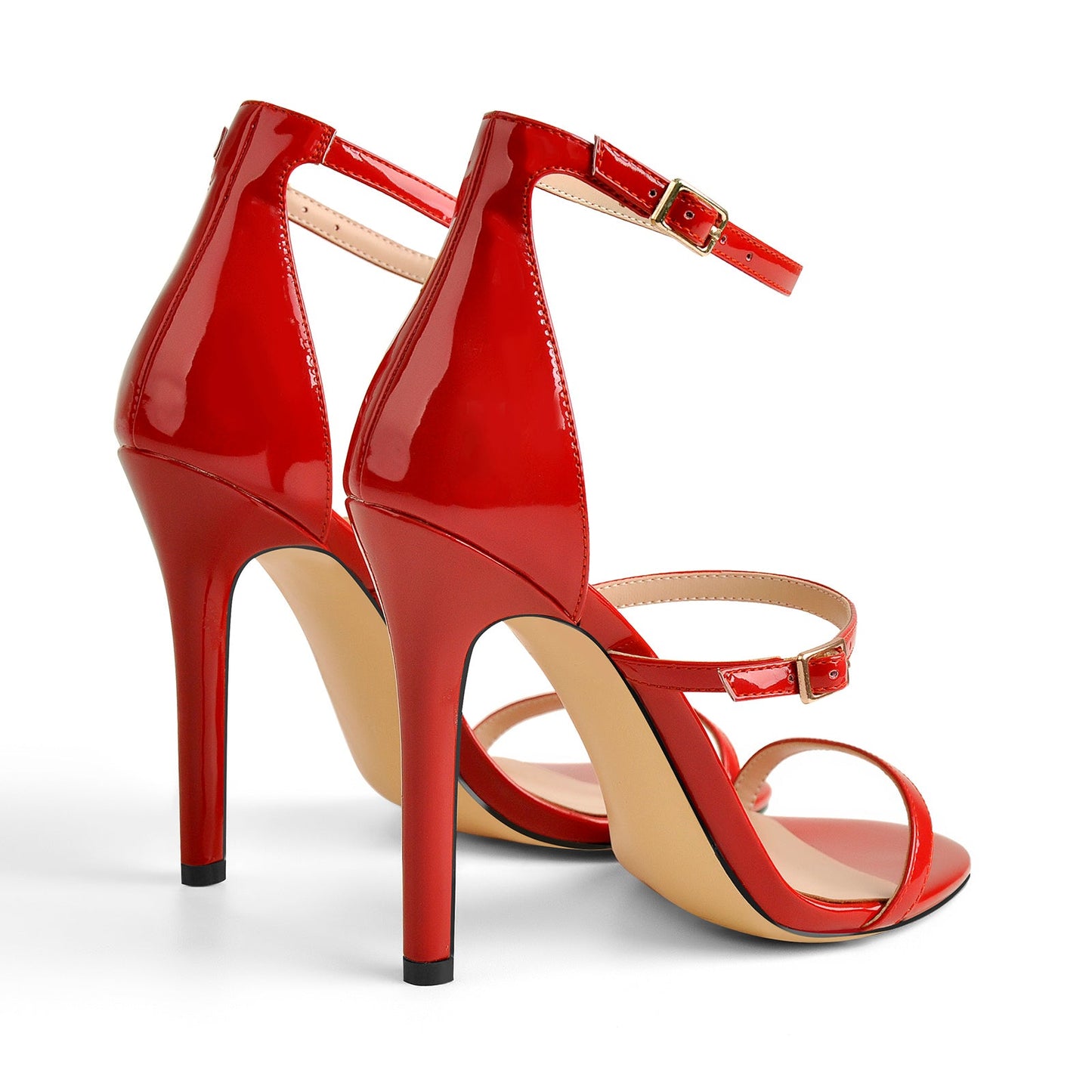 Ankle Strap Stiletto Open Toe Sandals