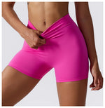 Pink Slutty Sissy Yoga Shorts for Ultimate Feminine Comfort - Sissy Panty Shop
