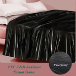 Dive Into Sensual Ecstasy with Our Waterproof Vinyl Mattress Cover – Perfect for Latex Fetish Enthusiasts! - Sissy Panty Shop