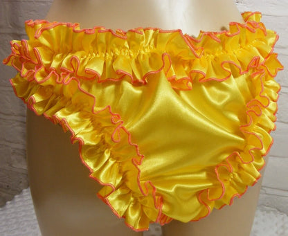 Adult Giant Baby Sissy Satin Panties