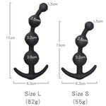 Silicone Anal Beads Butt Plug