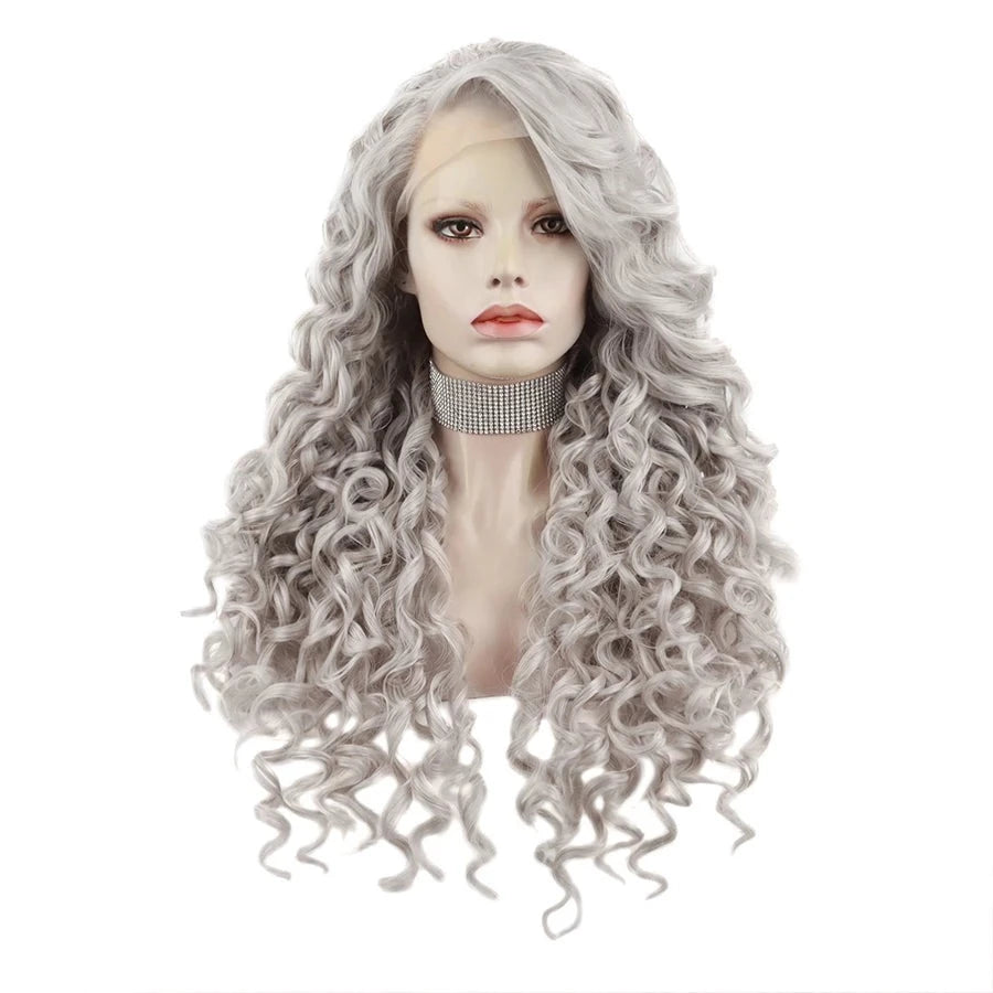 Sassy Chic: Curly Lace Front Wig for Effortless Feminine Vibes - Sissy Panty Shop