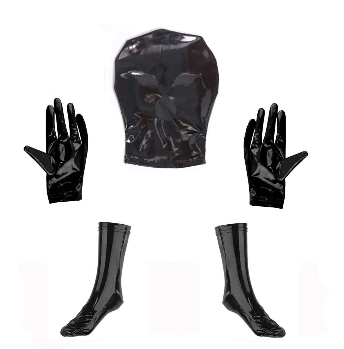 Indulge in Temptation with Our Faux Leather Latex Bodysuit – Zipper Open Crotch Jumpsuit for Unforgettable Sensations! - Sissy Panty Shop