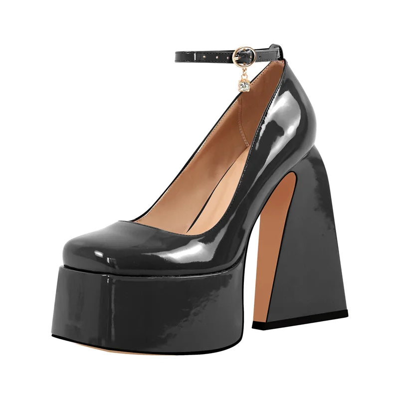 Mary Jane Platform Sissy Pumps