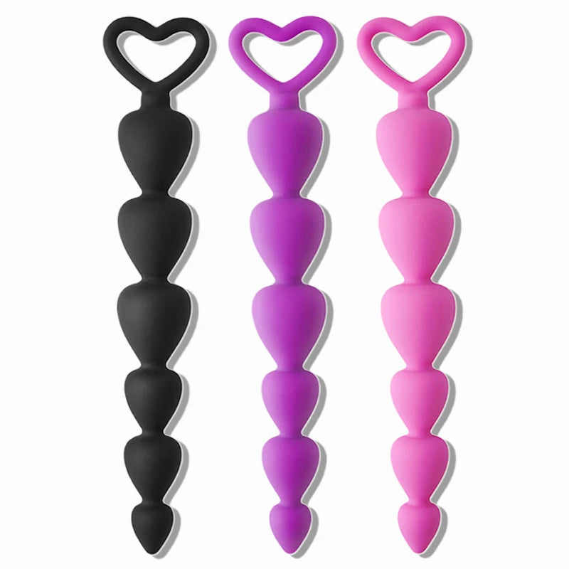 Soft Silicone Anal Beads