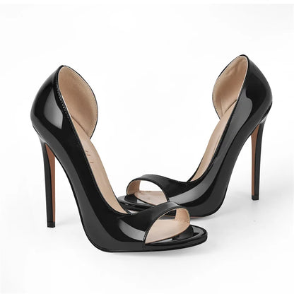 Open Toe Crossdressing Pumps