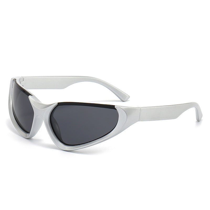 Semi-rimless Cycling Sunglasses