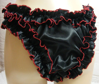 Adult Giant Baby Sissy Satin Panties