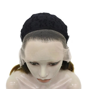 Enchanting Elegance: Ombre Blonde Lace Front Black Root Wig for Sassy Feminization - Sissy Panty Shop