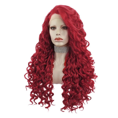 Sassy Chic: Curly Lace Front Wig for Effortless Feminine Vibes - Sissy Panty Shop