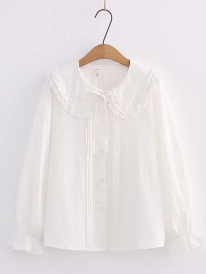 Sweet & Innocent Bowknot Blouse